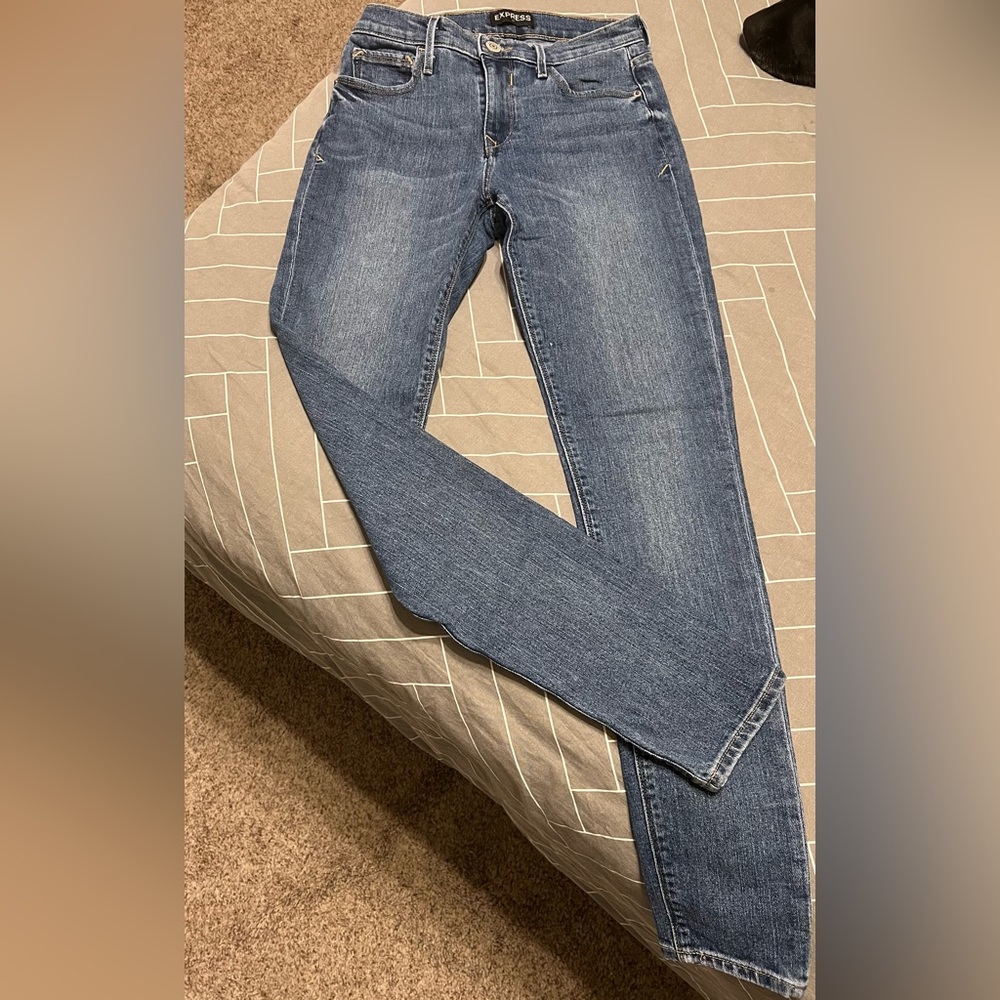 Express Mid Rise Jegging Size 2